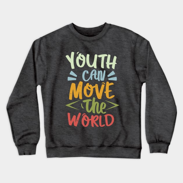 Junior Youth Group - Baha'i Inspired Crewneck Sweatshirt by irfankokabi